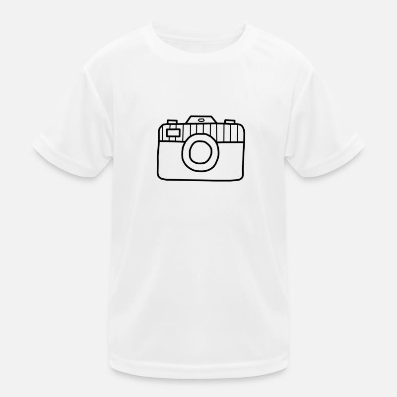 Photo Camera Kids Functional T-Shirt