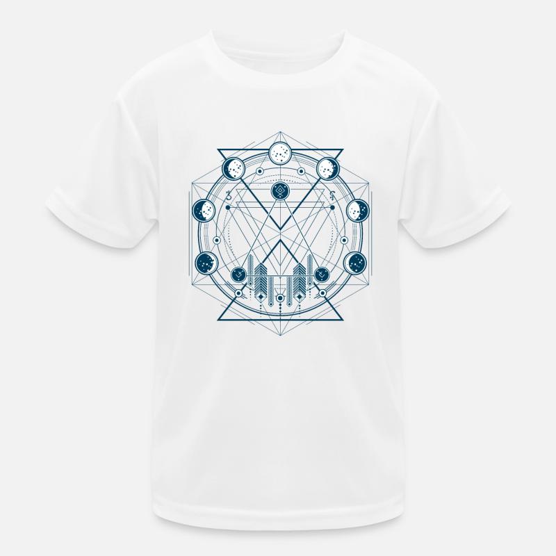 Geometrie Kinder Funktions-T-Shirt