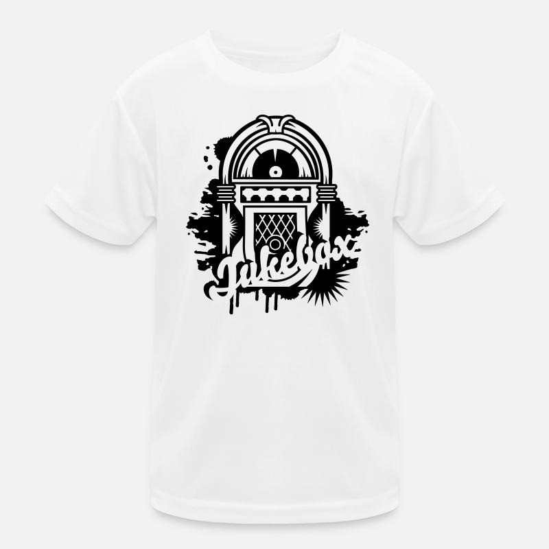Jukebox Graffiti Kinder Funktions-T-Shirt