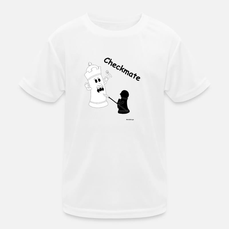 Checkmate / Schachmatt Kinder Funktions-T-Shirt