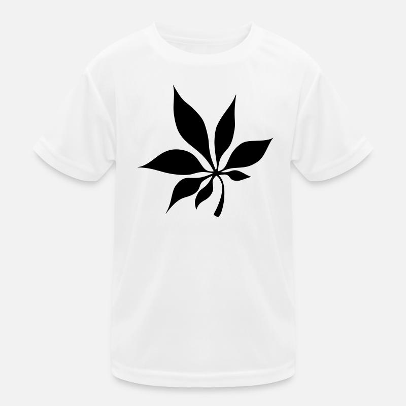 feuille T-shirt sport Enfant