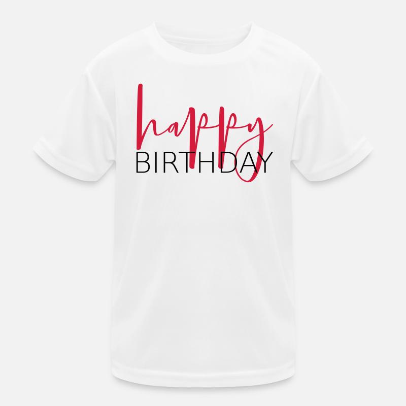 happy birthday congratulation gift idea Kids Functional T-Shirt