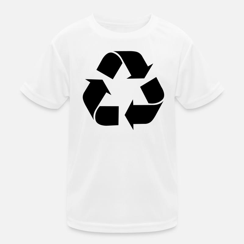 Recycle recycling Kids Functional T-Shirt