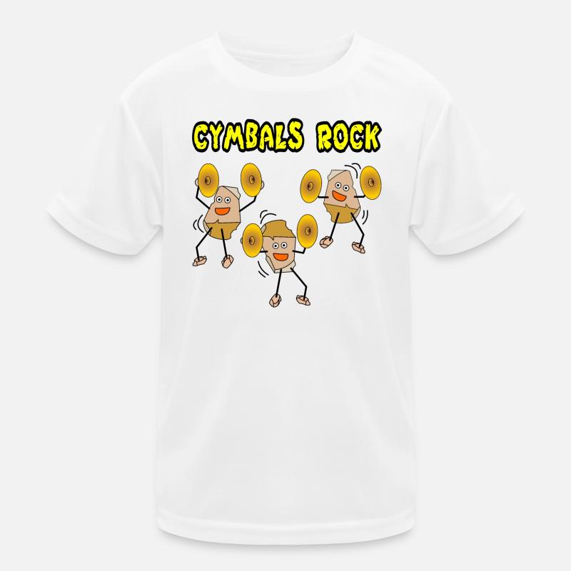 Cymbales Rock T-shirt sport Enfant