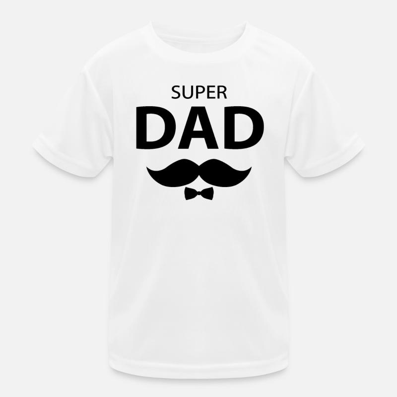 Super-Papa Kinder Funktions-T-Shirt