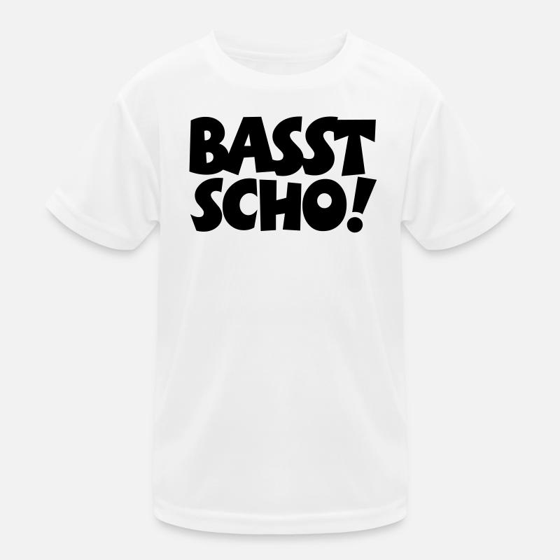 Basst Scho Kids Functional T-Shirt