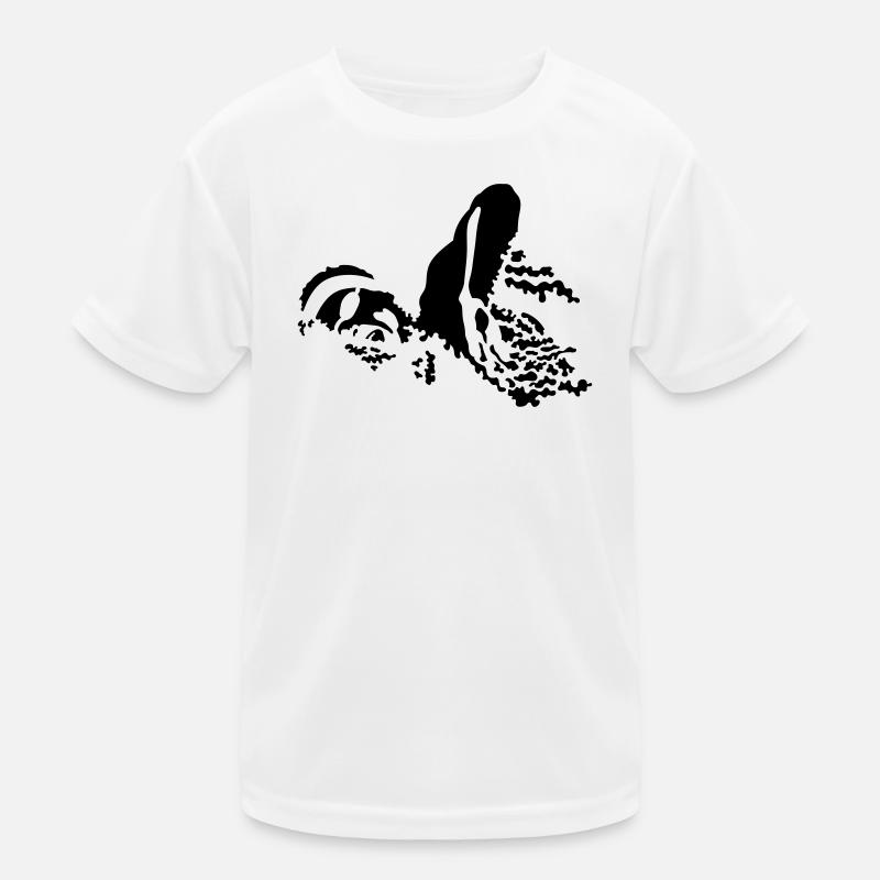 Schwimmer Kinder Funktions-T-Shirt