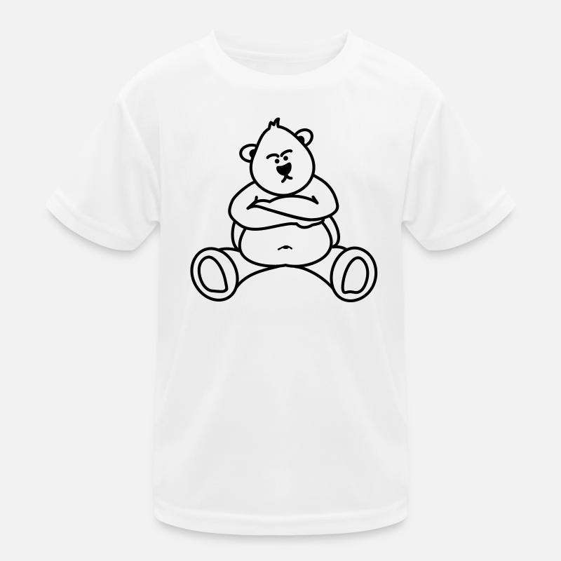 Evil Bear / Teddy pouts Kids Functional T-Shirt