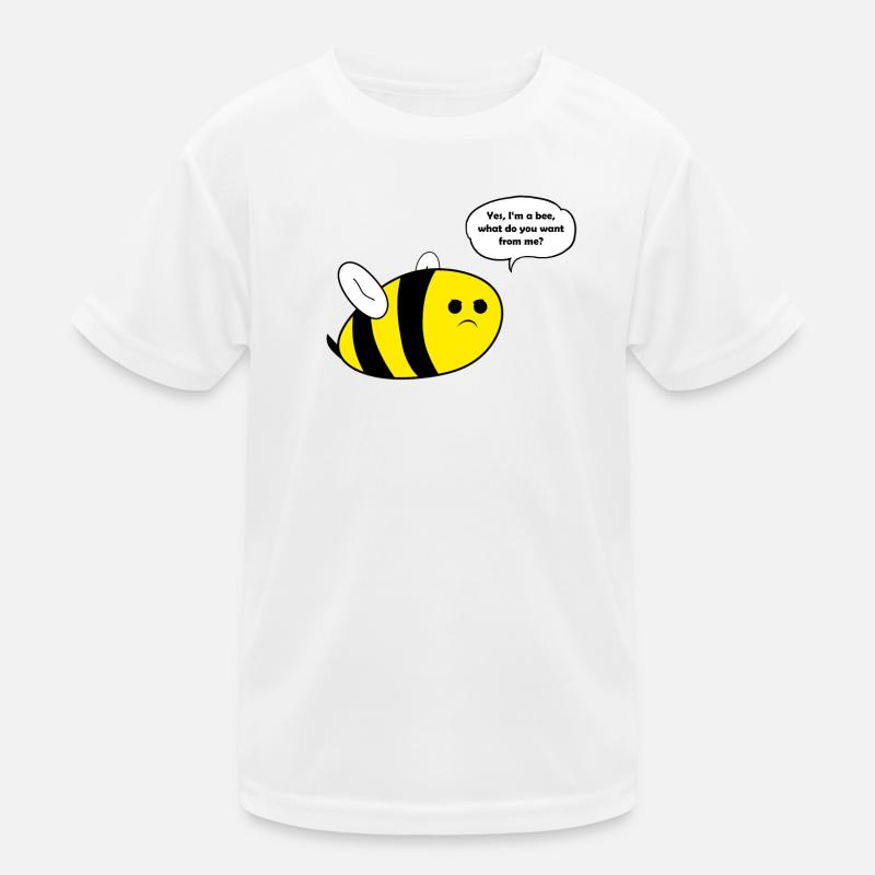 Thick bee bee gift Kids Functional T-Shirt