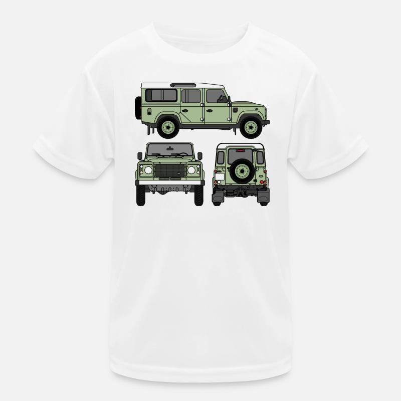 Defender 110 - Sides Kids Functional T-Shirt