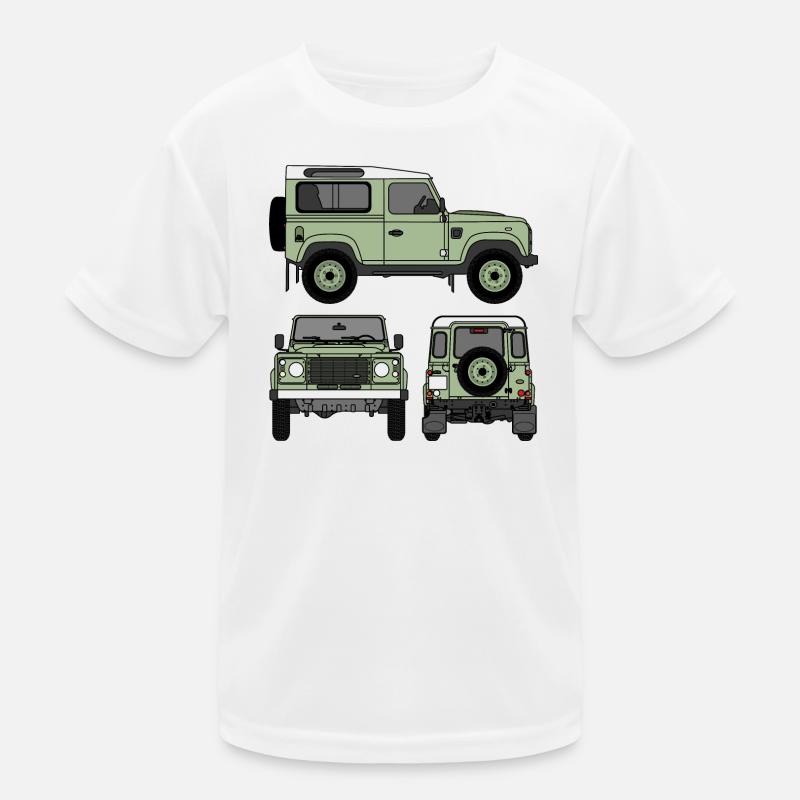 Defender 90 - Côtés T-shirt sport Enfant