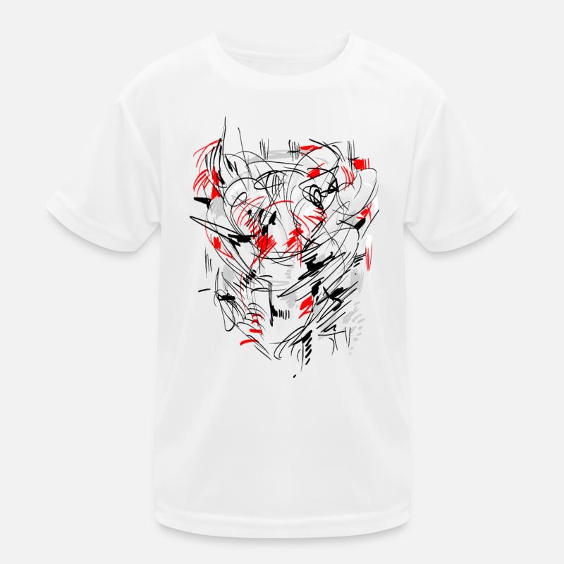 abstract Kids Functional T-Shirt