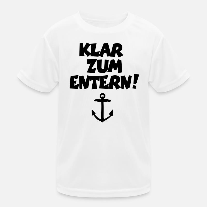 Stand by to board! Kids Functional T-Shirt