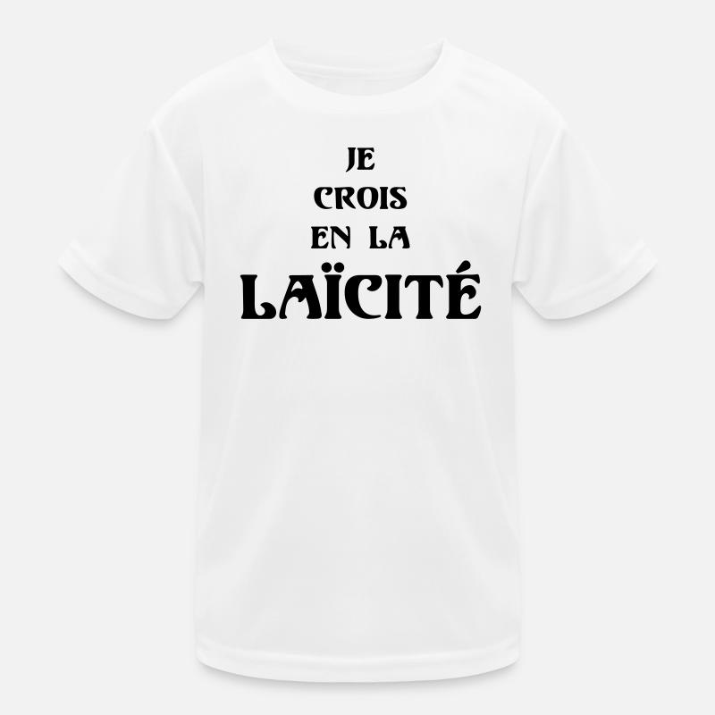 Laïcité T-shirt sport Enfant