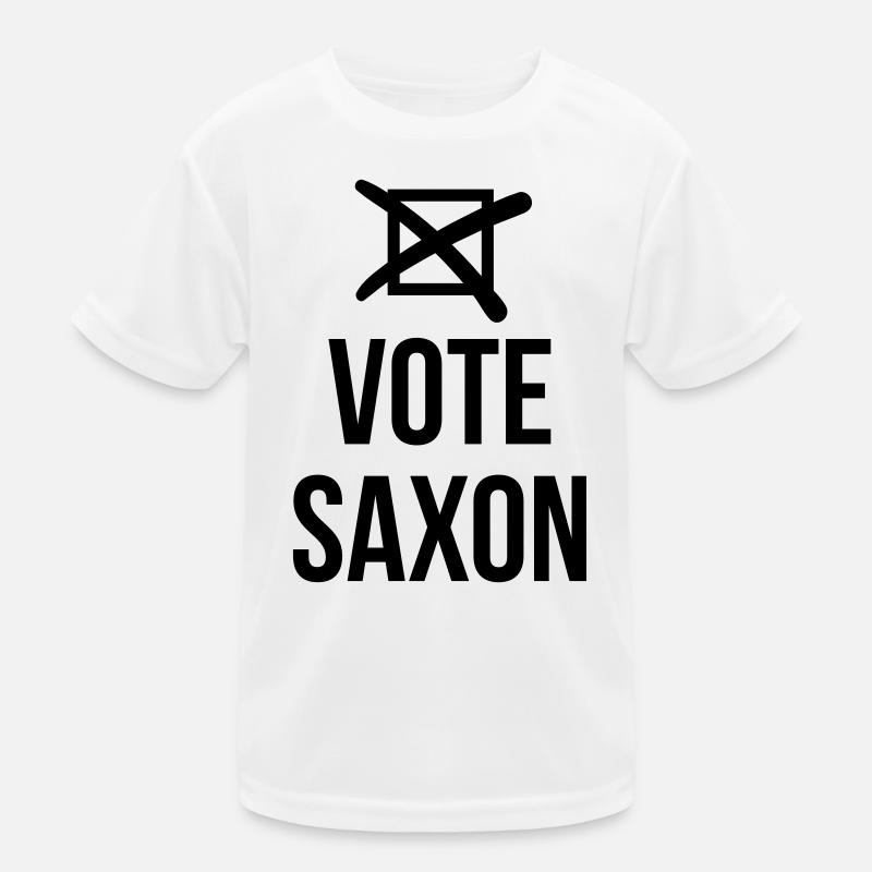 Vote Saxon T-shirt sport Enfant
