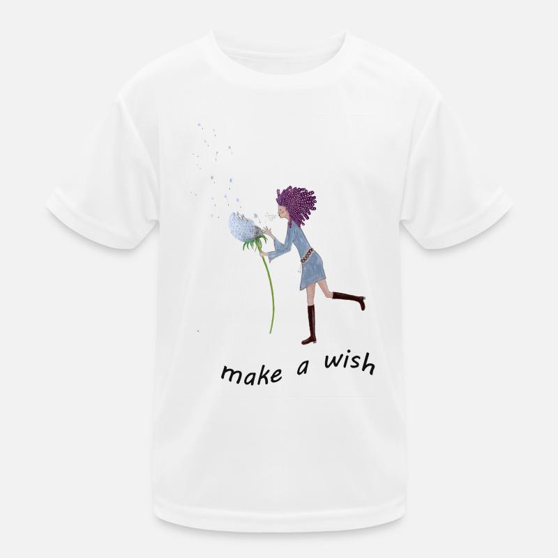Wünsch Dir was ,glaube daran das es sich erfüllt Kinder Funktions-T-Shirt