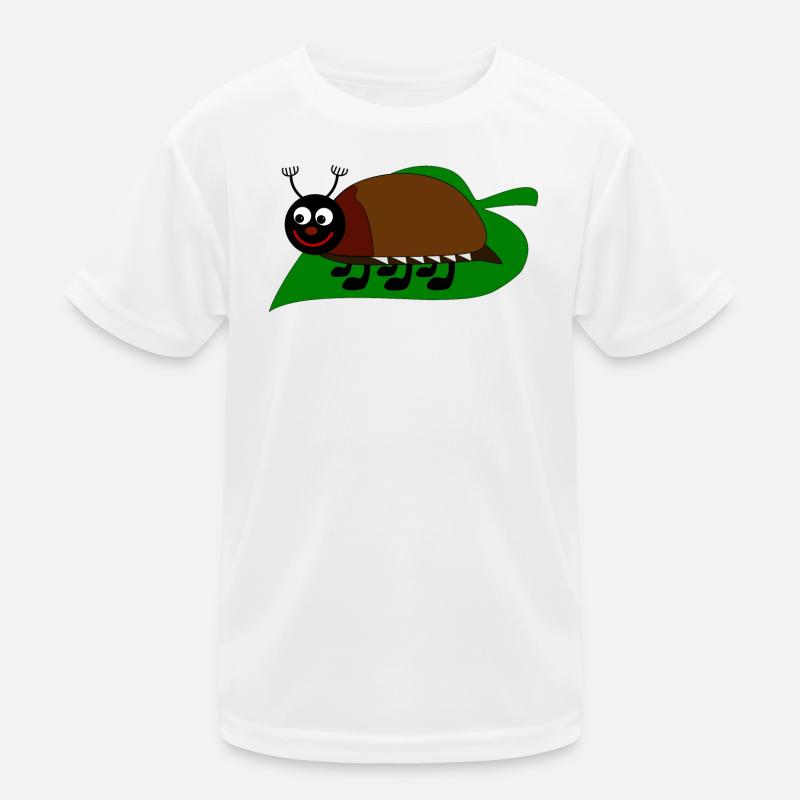 Maikäfer auf einem Blatt T-shirt sport Enfant