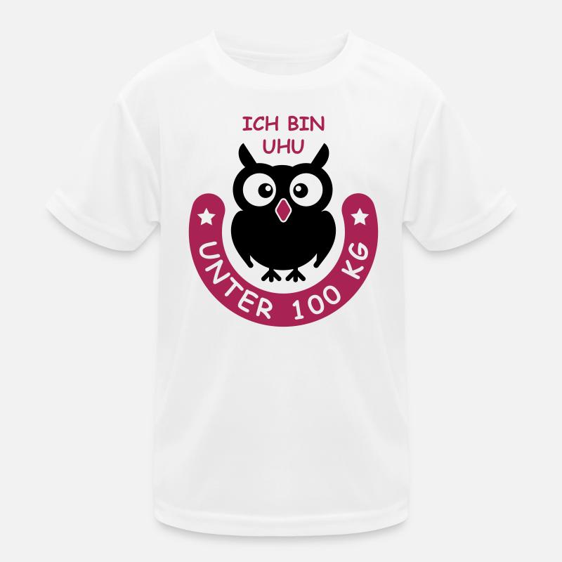 UHU unter hundert Kilo Kinder Funktions-T-Shirt