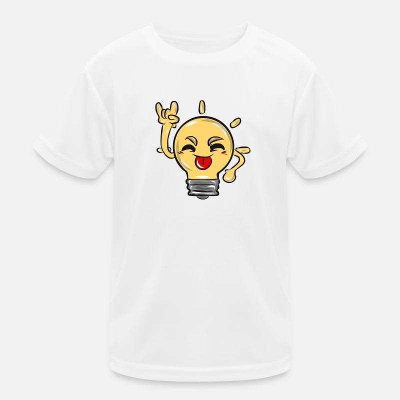 Light bulb Kids Functional T-Shirt