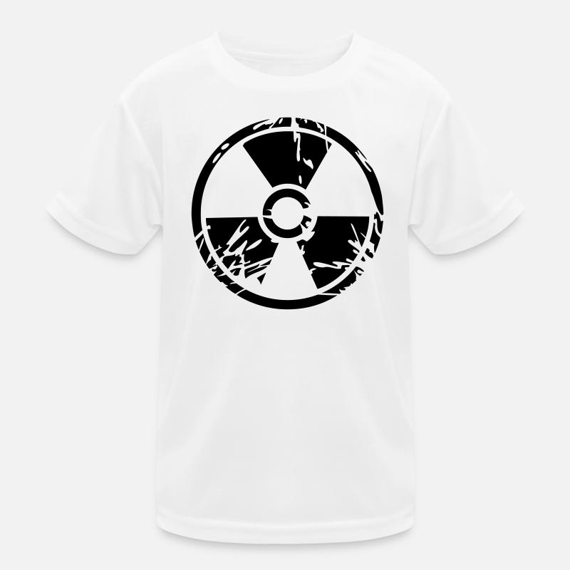 nuklearen nuclear radioactive Kinder Funktions-T-Shirt