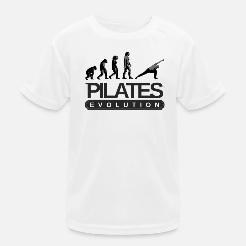 Pilates Evolution Fitness Training Dites T-shirt sport Enfant
