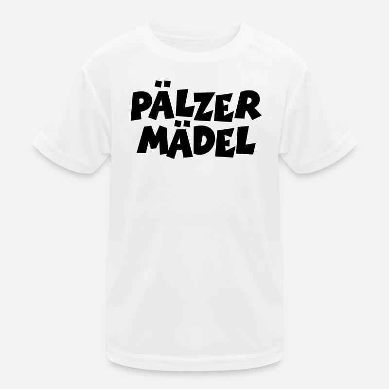 Pälzer Mädel - Pfälzer Mädchen aus der Pfalz Kinder Funktions-T-Shirt