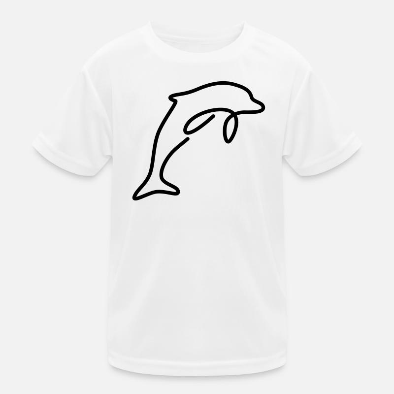 Dolphin Kids Functional T-Shirt
