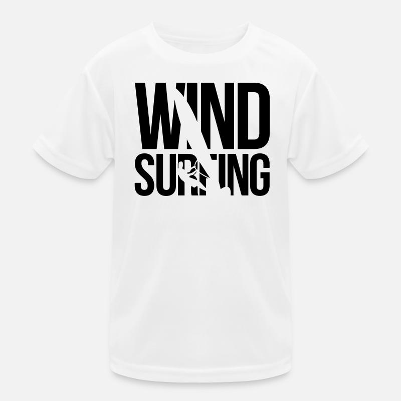 Windsurfen windsurfing Kinder Funktions-T-Shirt