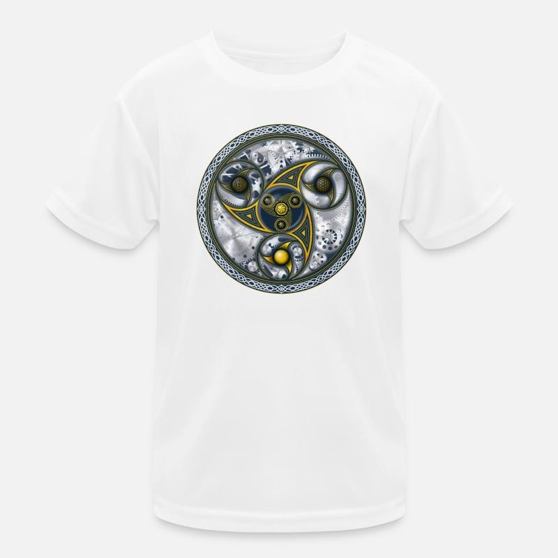 Machine de voyage de conscience, géométrie sacrée T-shirt sport Enfant