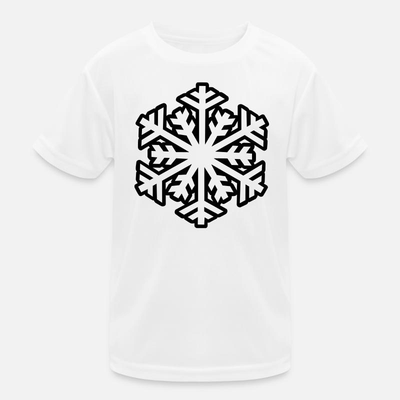flocon de neige T-shirt sport Enfant