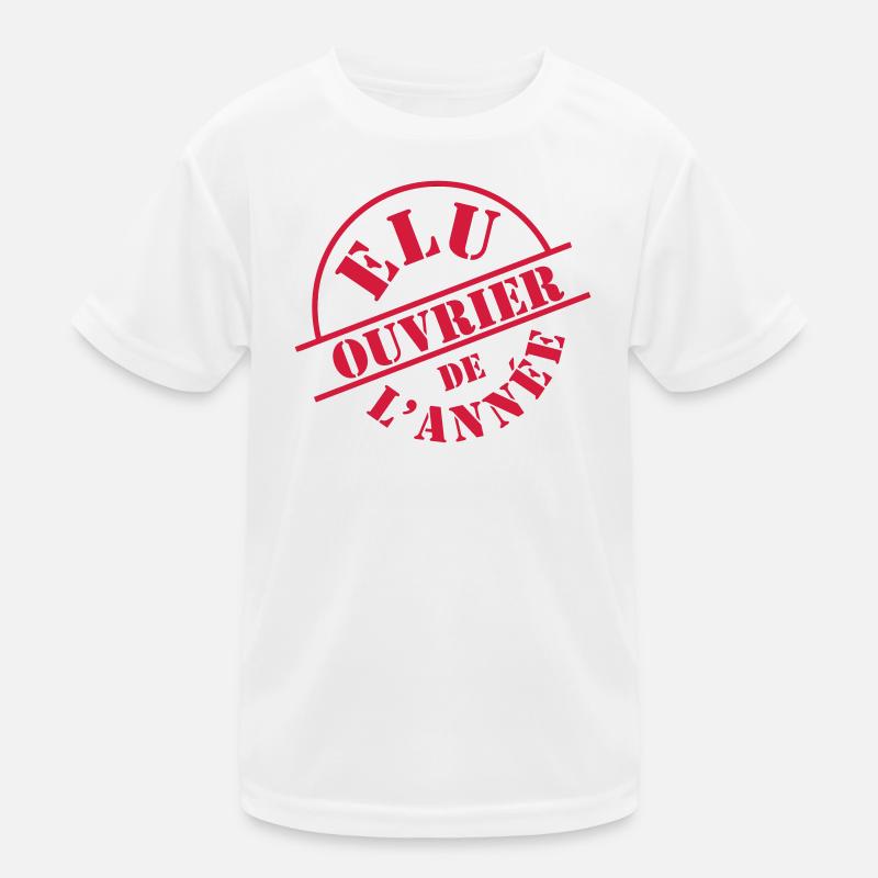 ouvrier Kinder Funktions-T-Shirt