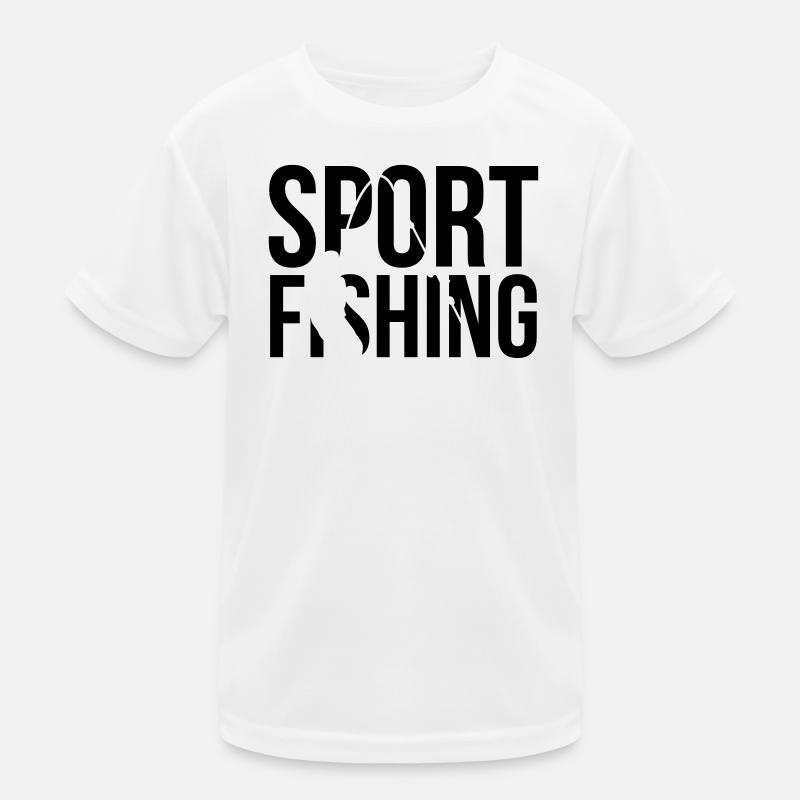 fishing Kids Functional T-Shirt