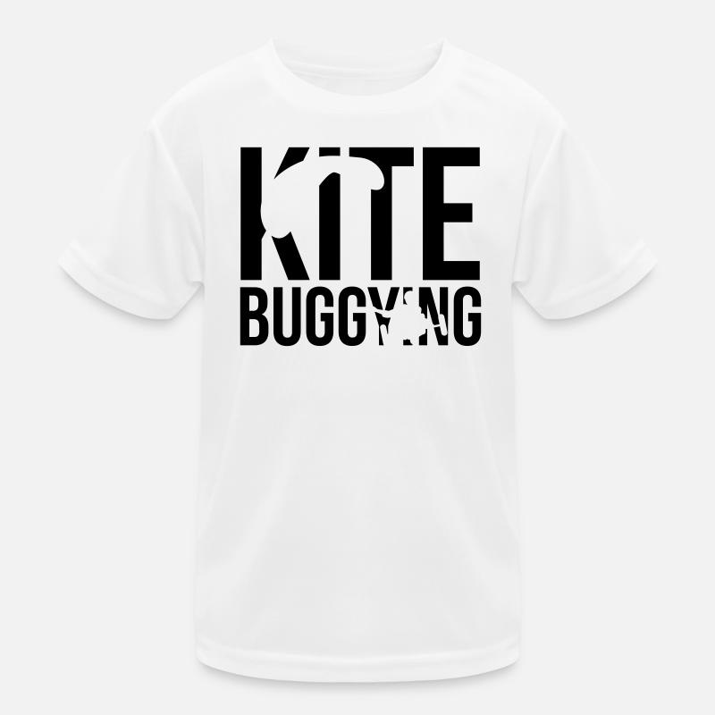 kitebuggying Kinder Funktions-T-Shirt