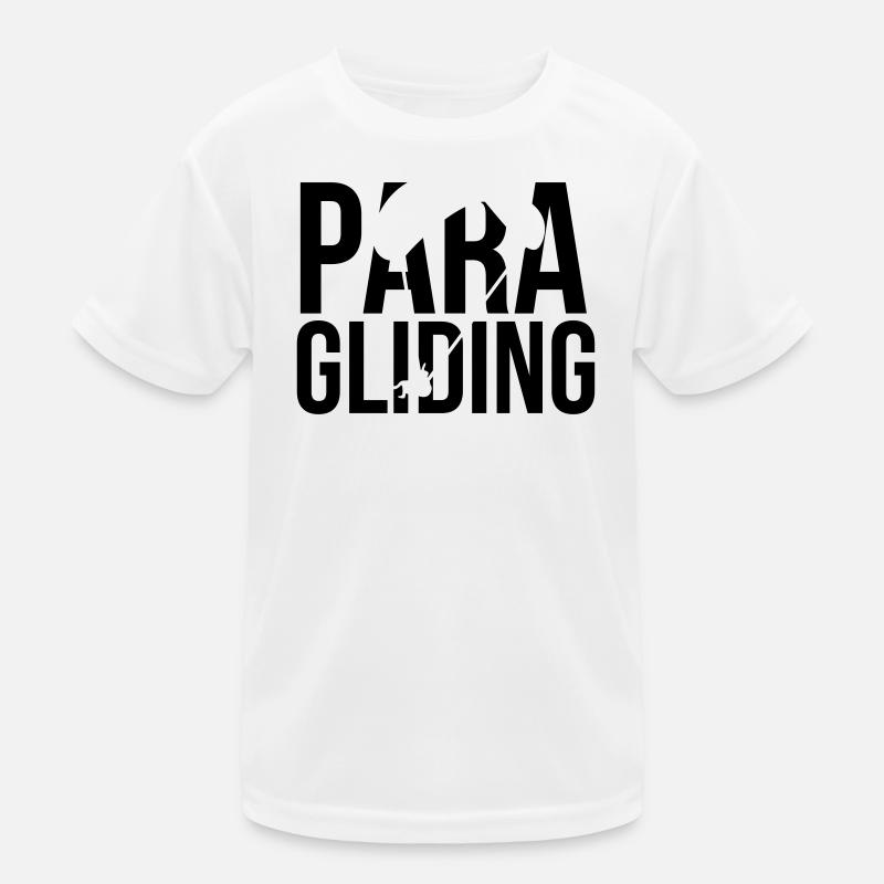 paragliding Kids Functional T-Shirt