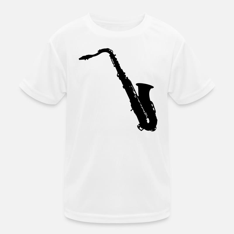 saxophone Kids Functional T-Shirt
