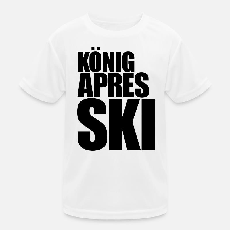 apres ski après-ski Kinder Funktions-T-Shirt