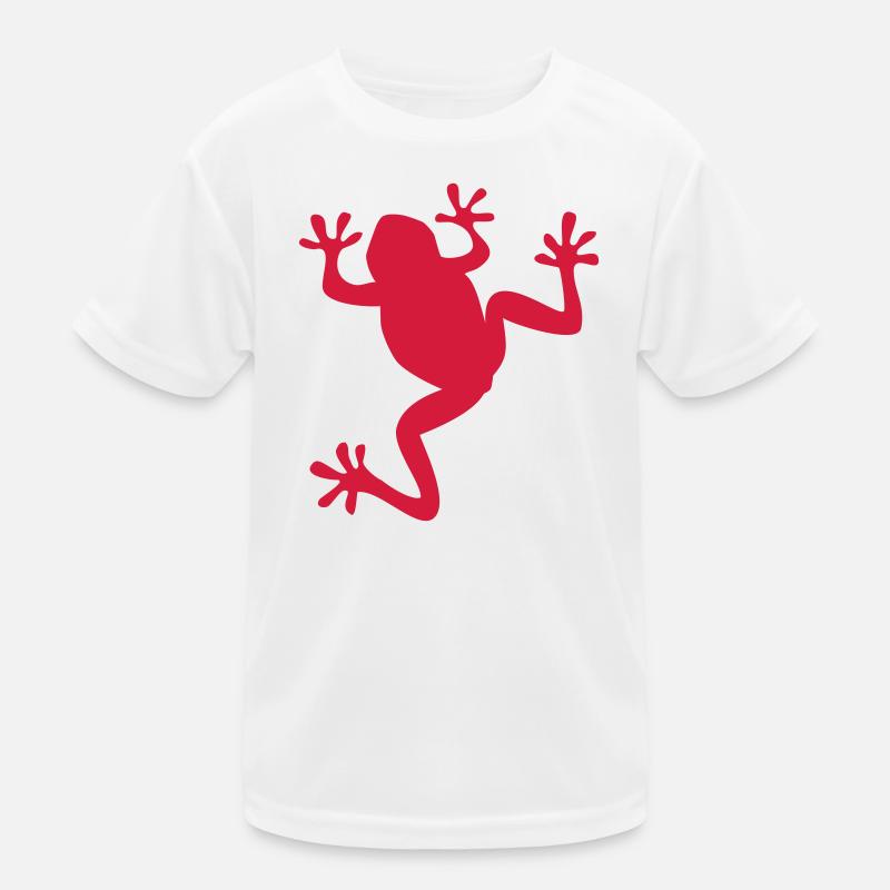 frog - Kids Functional T-Shirt - white