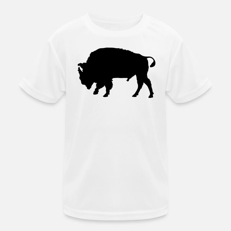 bison Kids Functional T-Shirt