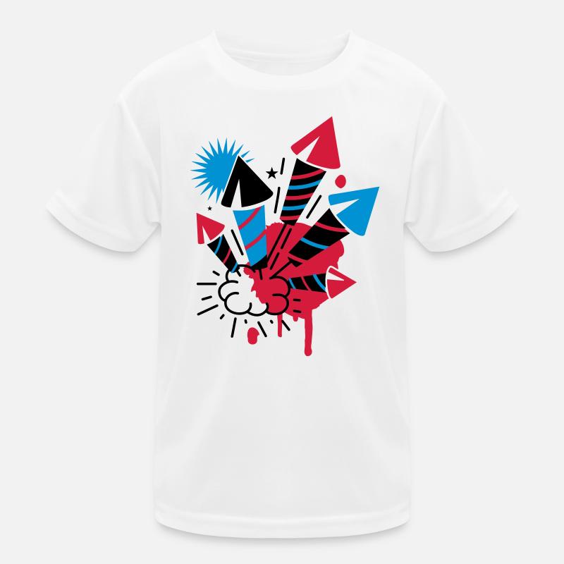 A firework Kids Functional T-Shirt