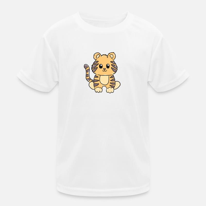 Tiger Kinder Funktions-T-Shirt