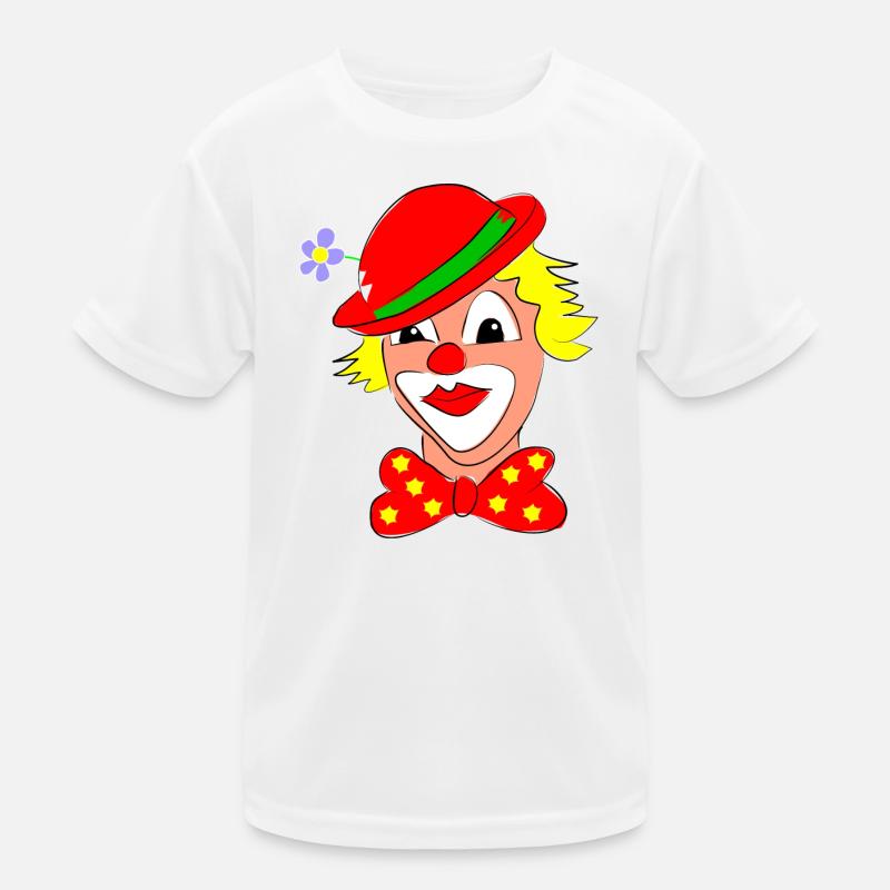 clown T-shirt sport Enfant