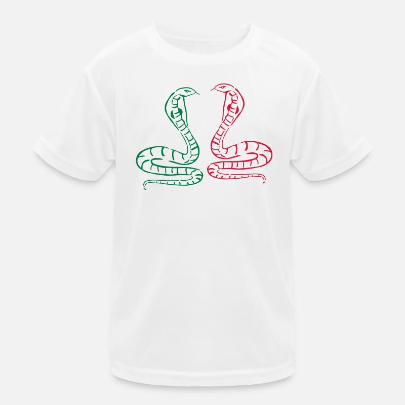kobra schlange tier Kinder Funktions-T-Shirt