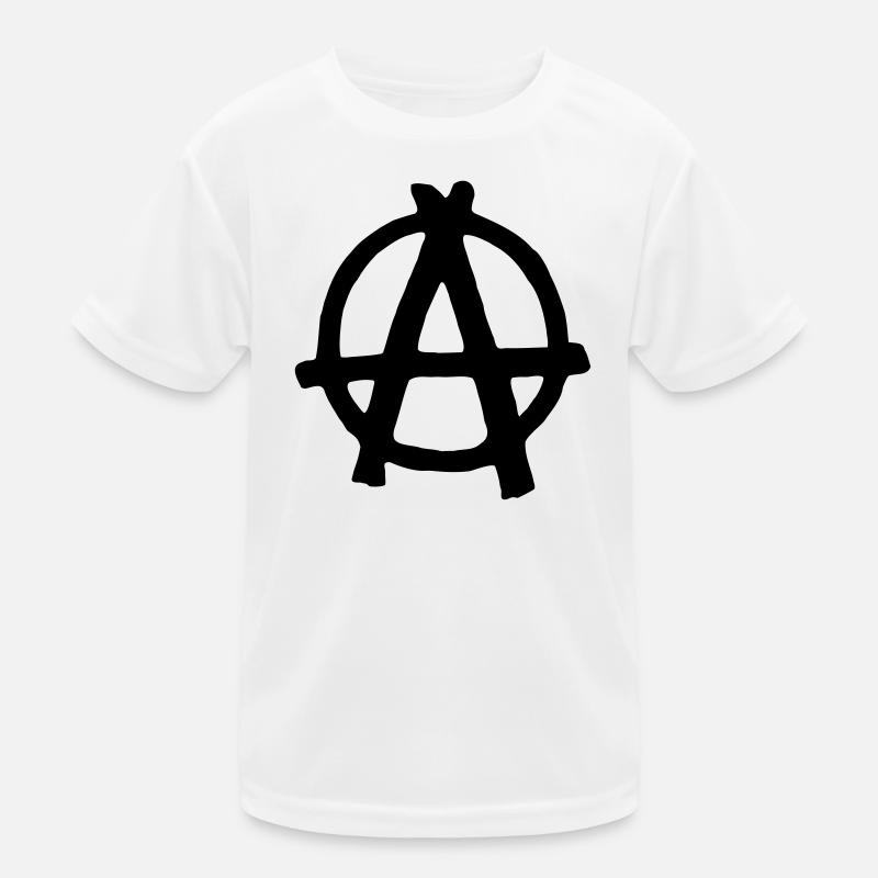 Anarchy Kinder Funktions-T-Shirt