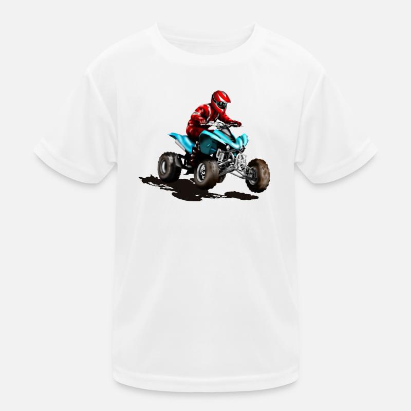 Quad Kinder Funktions-T-Shirt