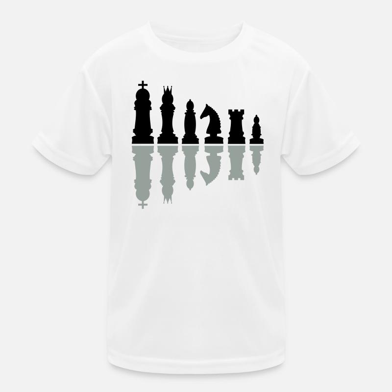 chess - Kids Functional T-Shirt - white