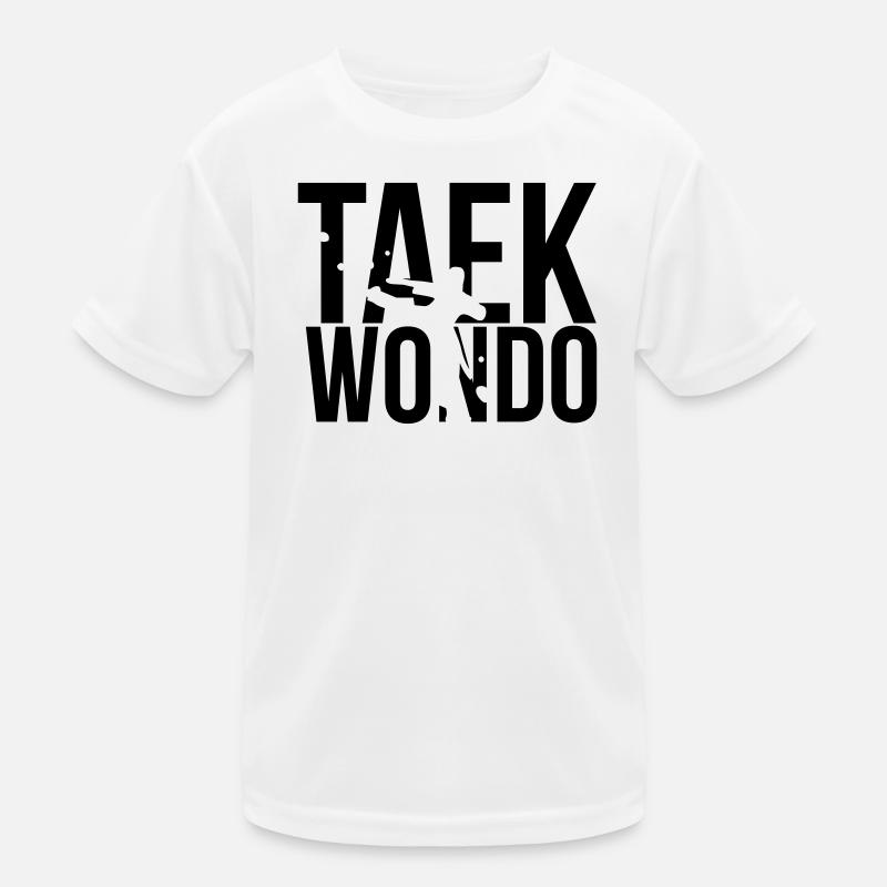 taekwondo Kinder Funktions-T-Shirt