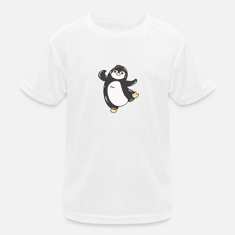 manchot T-shirt sport Enfant