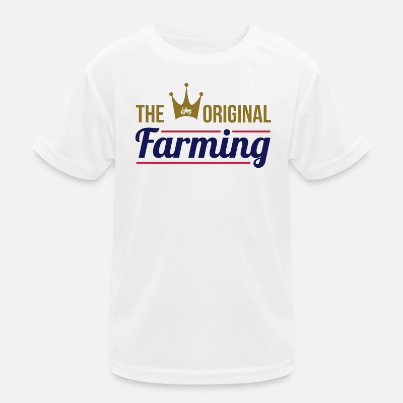 Farming Kinder Funktions-T-Shirt