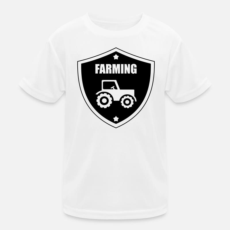 Farming Kids Functional T-Shirt