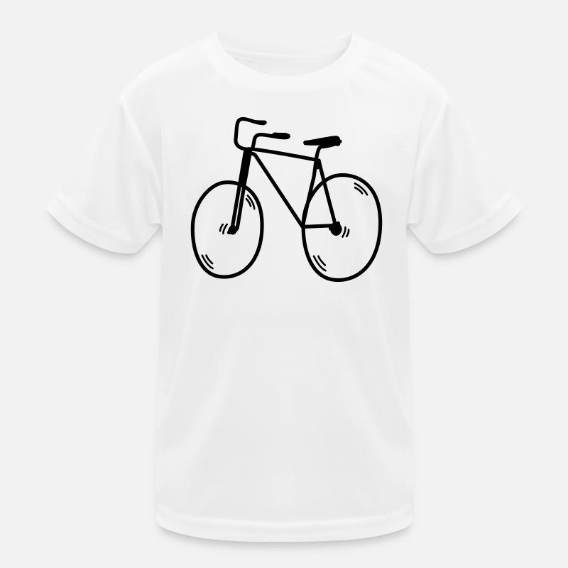 Radfahrer Kinder Funktions-T-Shirt